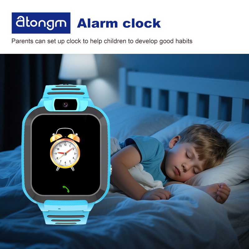 atongm Children Smart Watch 2G Voice Call LBS Tracker Location Sim Card Camera Waterproof IP67