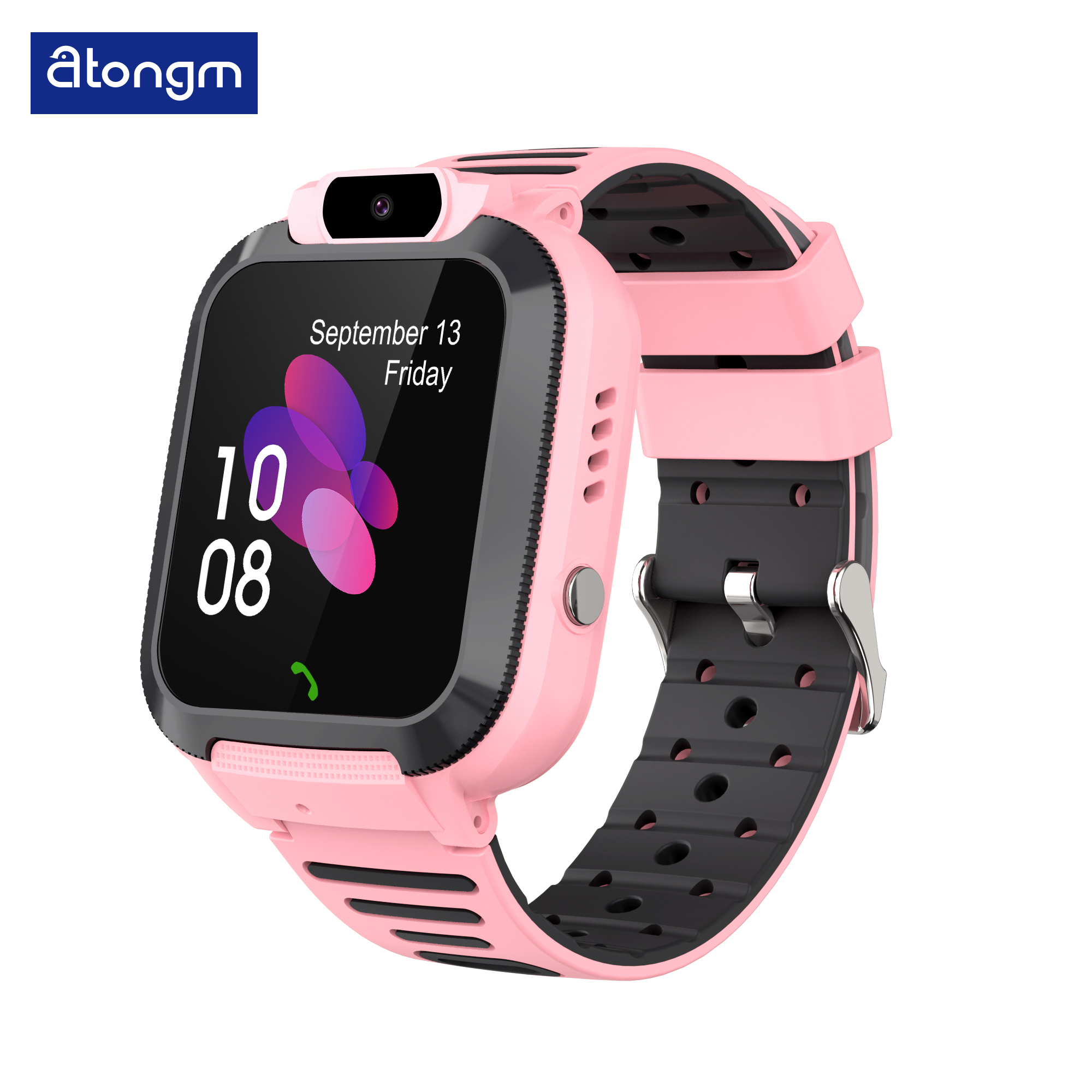 atongm Children Smart Watch 2G Voice Call LBS Tracker Location Sim Card Camera Waterproof IP67