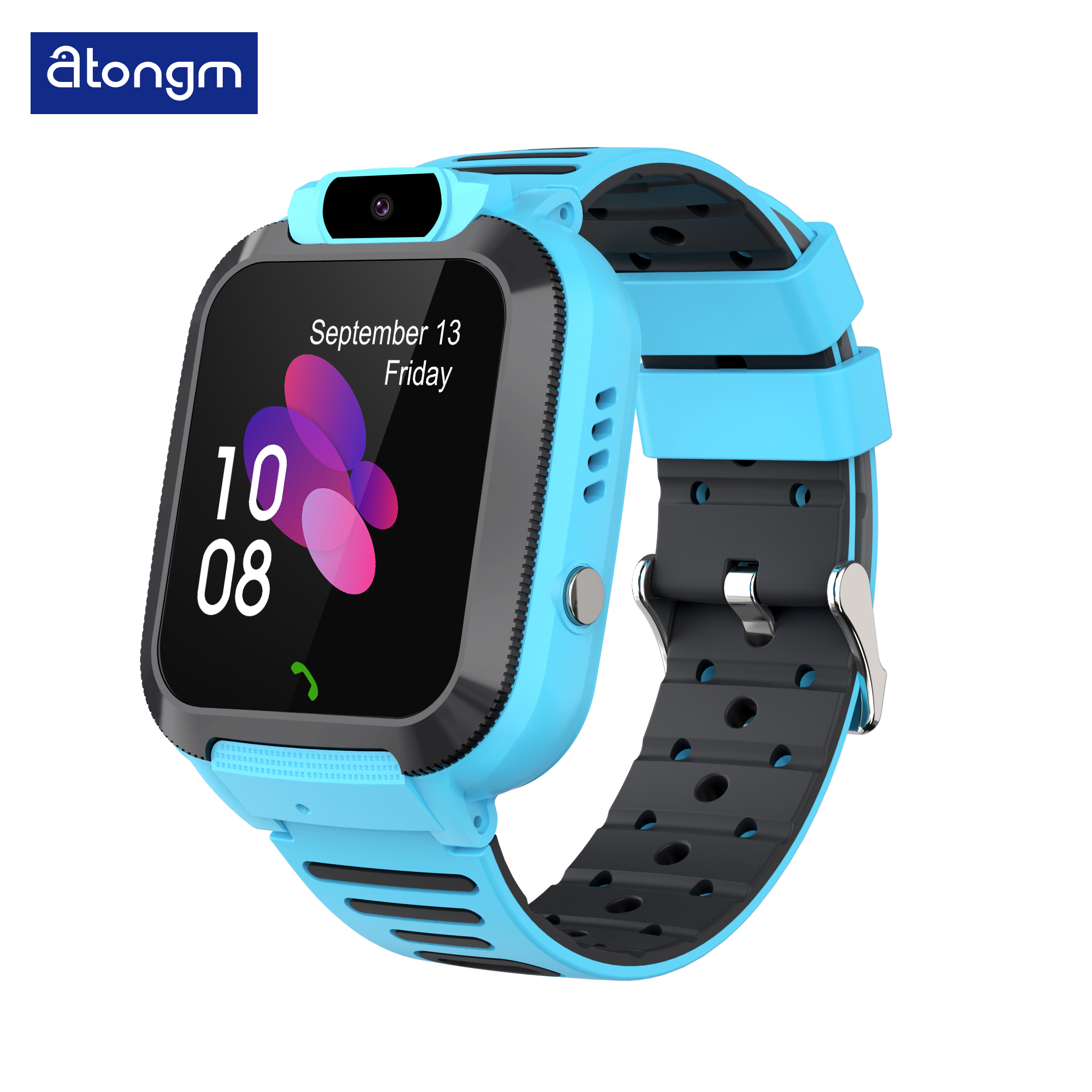 atongm Children Smart Watch 2G Voice Call LBS Tracker Location Sim Card Camera Waterproof IP67