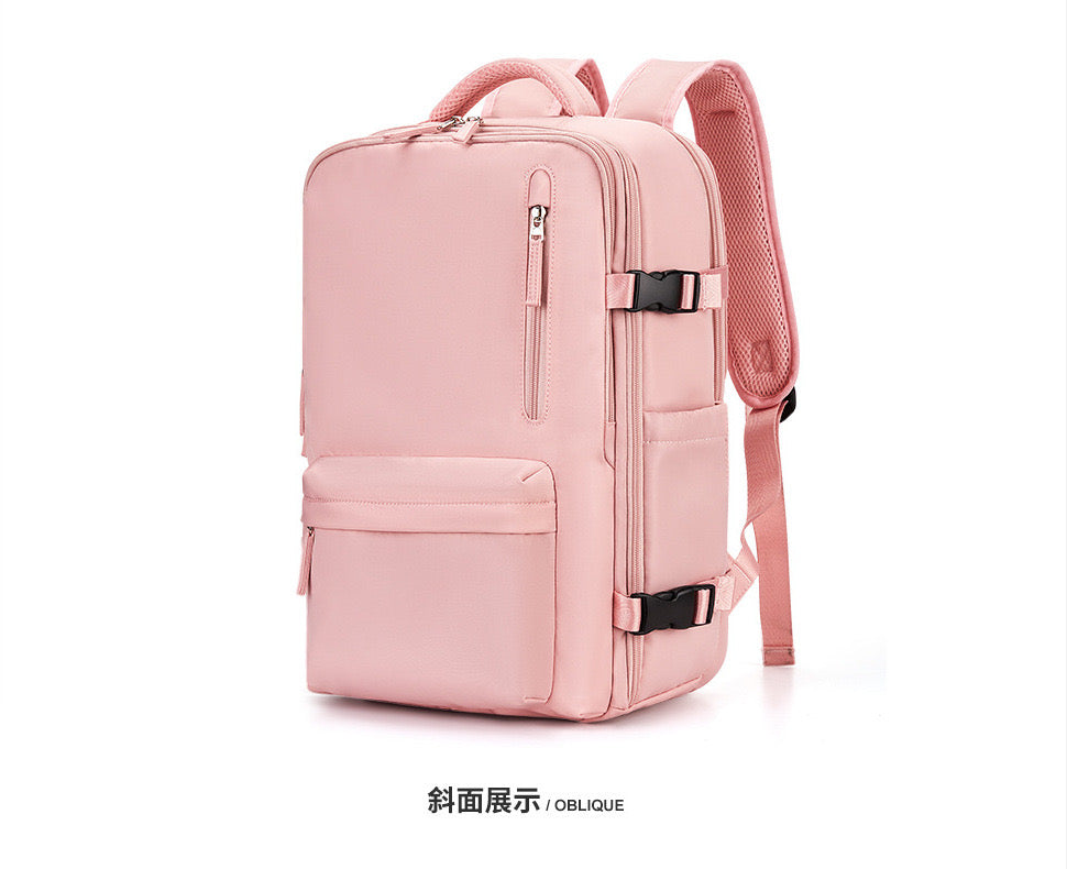 Seyahat Sırt Çantası Uçuş için Kişisel Eşya Çantası Taşıma Onaylı, Erkekler Kadınlar için 35L El Bagajı Bavul Su Geçirmez Haftasonu Çantası