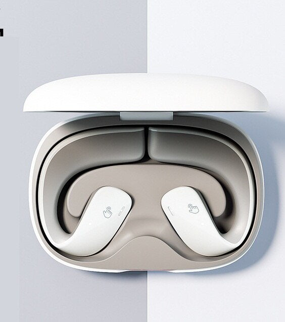 atongm Kemik İletim Kablosuz Kulaklıklar Müzik Spor Kulaklık Mic ile Bluetooth HIFI Stereo Kulaklık