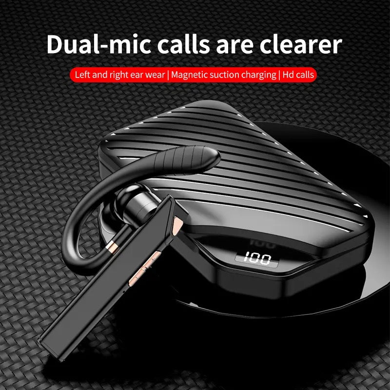 atongm Bluetooth Kulaklık Handsfree Kulaklık CVC8.0 Gürültü Azaltma Kablosuz Kulaklık Tüm Akıllı Telefonlar Için Çift HD Mic Ile