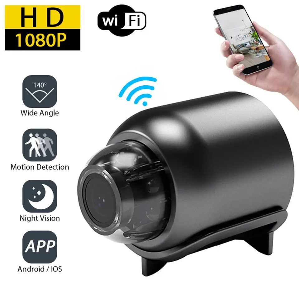 atongm 1080P HD Mini Kamera WiFi Ev Monitörü Kapalı Güvenlik Güvenlik Gözetleme Gece Görüş Kamerası