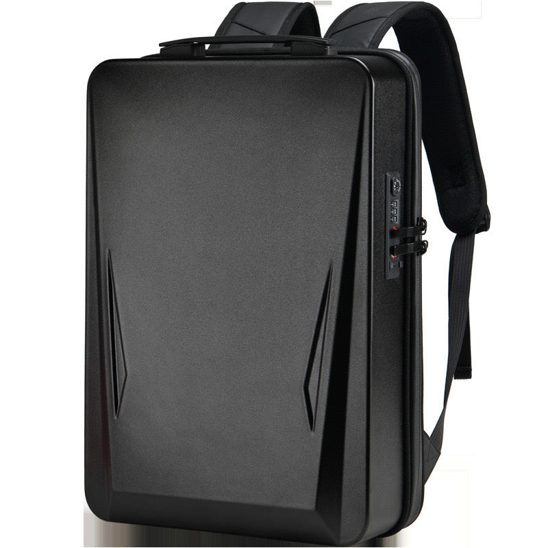 Erkekler Anti-hırsızlık 17.3 Inç Dizüstü Sırt Çantası PC Sert Kabuk Oyun Dizüstü USB Su Geçirmez Sırt Çantaları Seyahat Çantaları Paketi Erkek