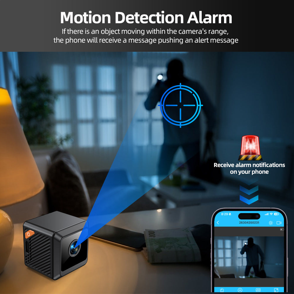 atongm Mini Wireless Camera 1080P Night Vision Monitor