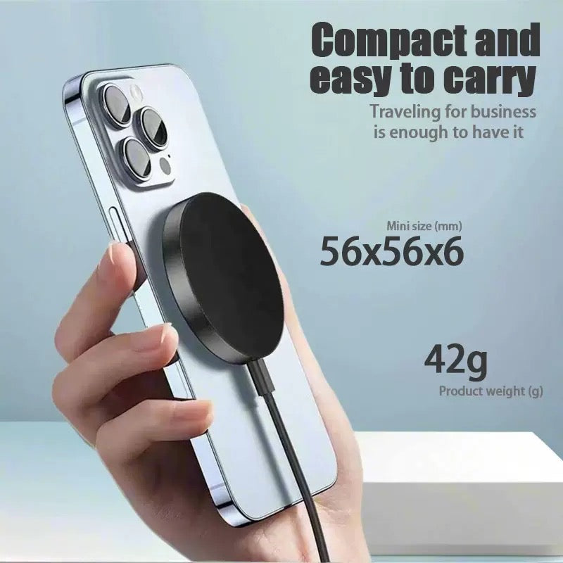 atongm Magnetic Wireless Car Charger Mount 15W Qi Fast Charging Car Charger Phone Mount