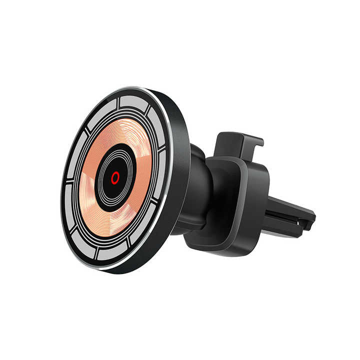 atongm Magnetic Wireless Car Charger Mount 15W Qi Fast Charging Car Charger Phone Mount