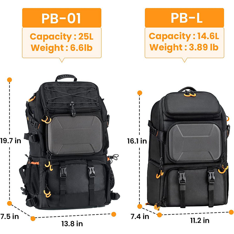 BSCI YENİ BÜYÜK -KAPAKLI DIŞ GİBİ KAMERA KAMPAK BOAtı Multi Fonksiyonlu Seyahat Trek -Foot Fotoğraf Ekipmanı Depolama Paketi