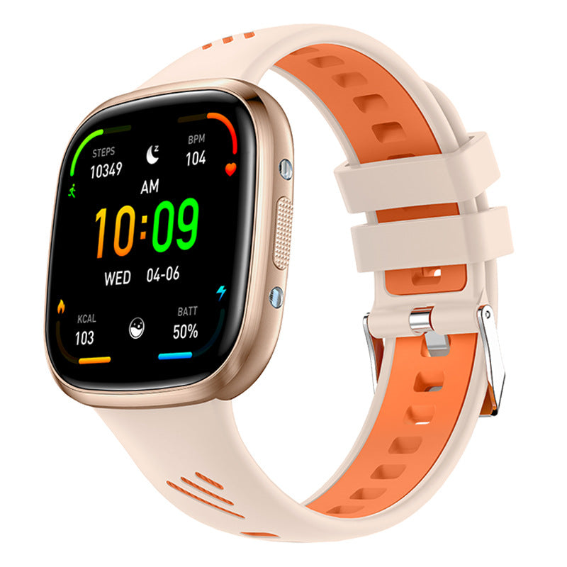 atongm Mate 17 Smart Watch AMOLED Flashlight Outdoor Health Monitor  Protection Currency Purple Light Lamp Waterproof