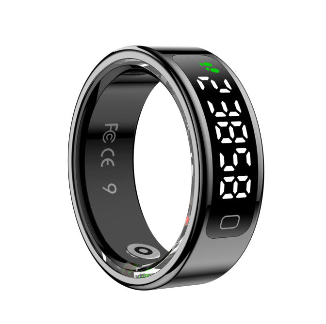 atongm Smart Ring New Men Women Health Tracker Smart Ring Sleep Monitor 5ATM Waterproof Smart Ring for Android IOS