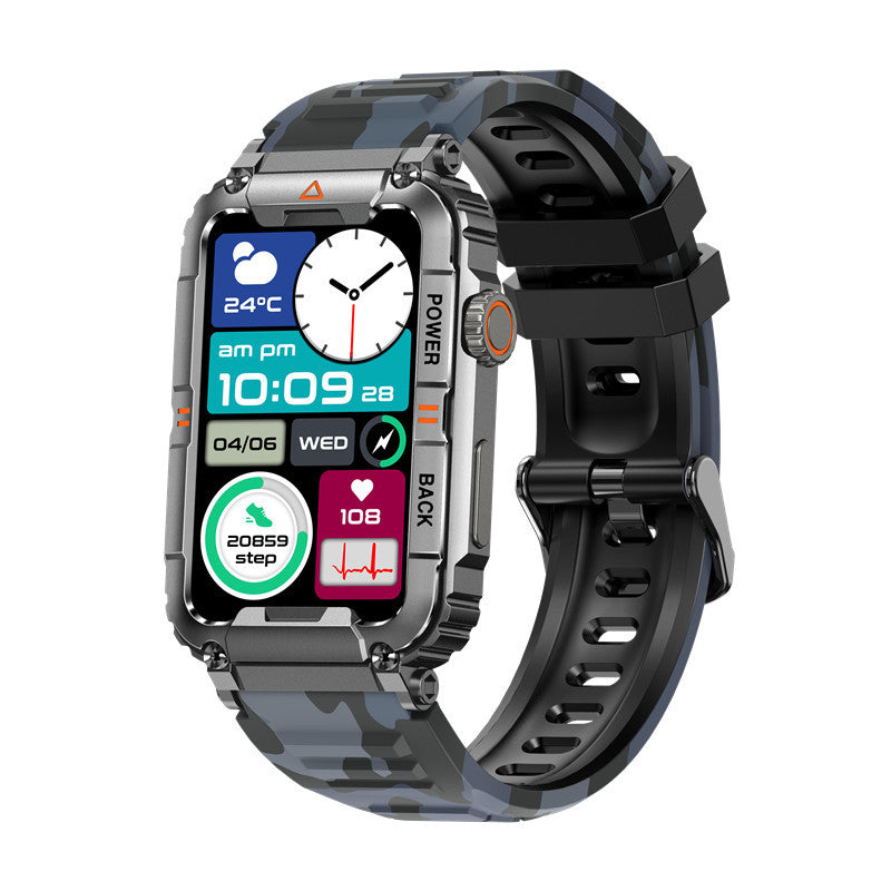 atongm KR88 Outdoor Sports Watch 1.57 düymlük Suya davamlı Smart Watch Bluetooth Talking 