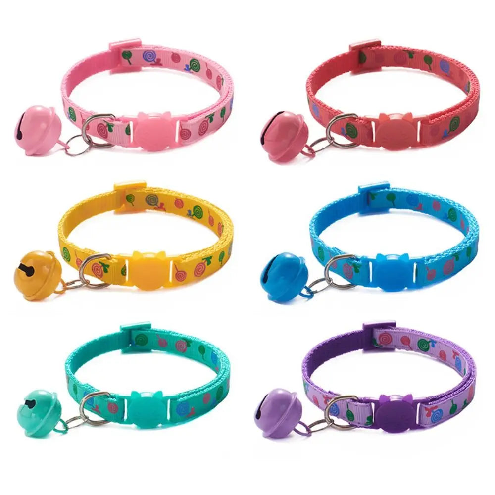 Cartoon Cat Collars Puppy Dog Pet Supplies Cute Cat Head Small Dog Collar Adjustable Kitten Ne