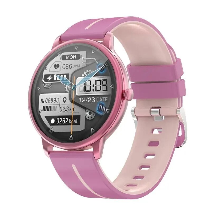 atongm Smart Watch G98 - AMOLED HD Ekran, Bluetooth Zəngi, Qanda Oksigen Səviyyəsi və Sağlamlıq Monitoru, Uniseks İzləmə, İdman və Suya davamlılıq 