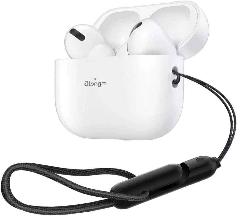 atongm Air 10 Pro ANC Aktif Gürültü Azaltma Kablosuz Bluetooth Kulaklık - Kablosuz Şarj İle Uyumlu iOS ve Android Cihazlar