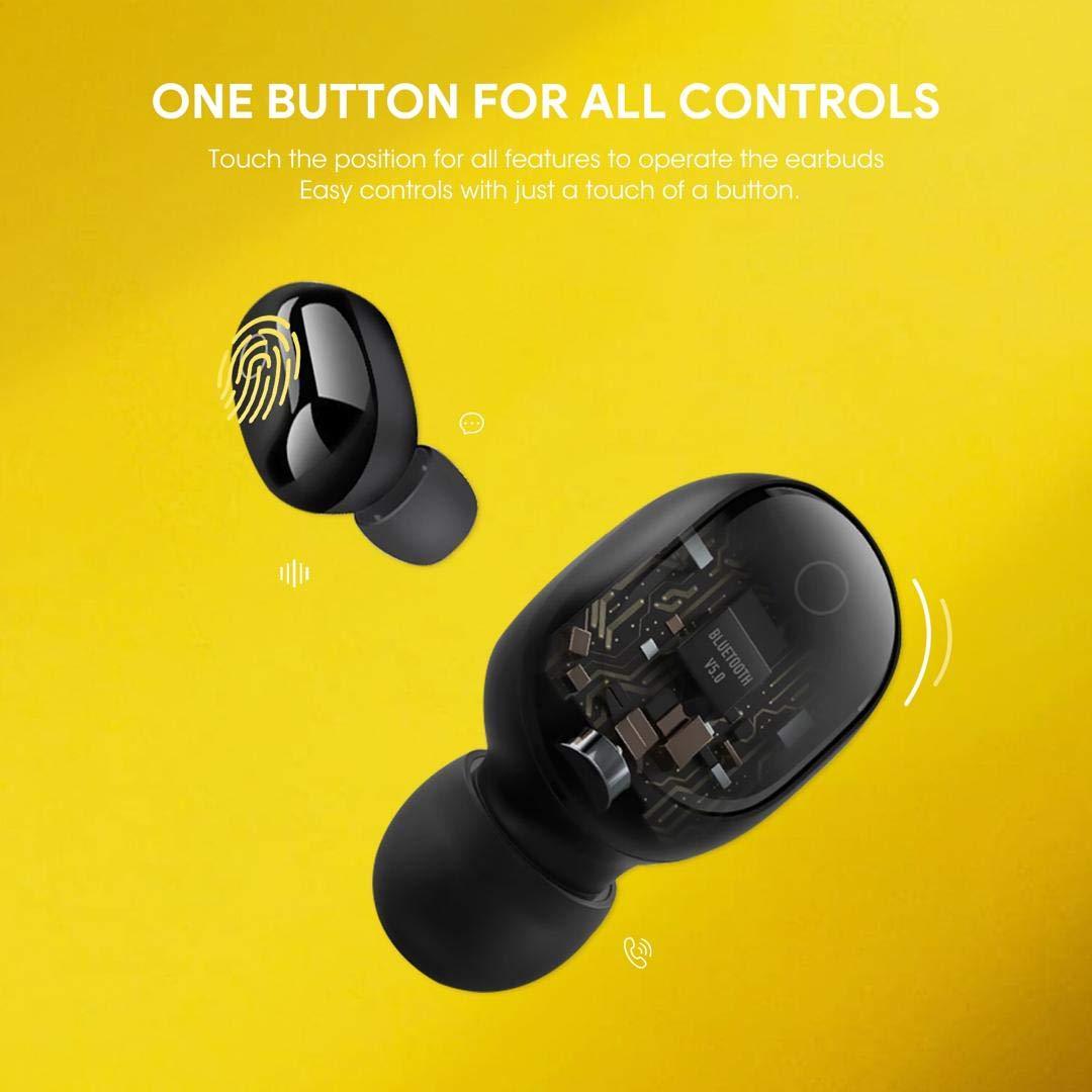 atongm True Wireless Earbuds, Bluetooth 5.0 Earphones IPX5 Waterproof Headphones, Mini Portable Charging Case with Touch Control H15 - atongm Turkiye