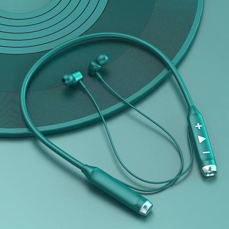 atongm X3 El Feneri Kablosuz Kulaklık Boyun Bandı Bluetooth uyumlu Kulaklık Açık Ahizesiz MIC MP3 Çalar ile Spor Kulaklık - atongm Turkiye